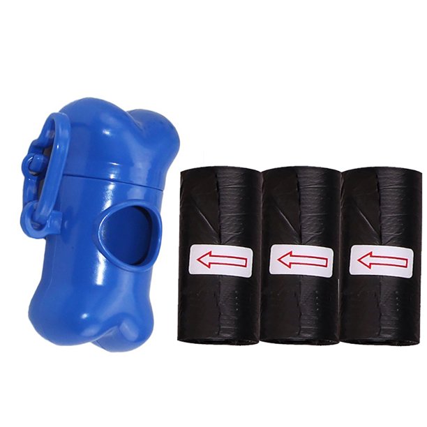 VacYaYa 3Rolls 2Gallon Pet Pooper Scooper Bag for Dog Cat Poop Bag 60Count and Dispenser Box