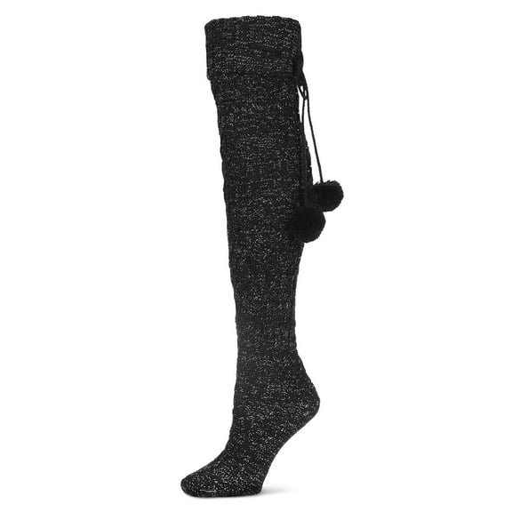 Legmogue Women's Interdiamond Chunky Knit Over The Knee Warm Sock - Womens - Female, One Size, Antique Ivory