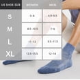 thumbnail image 2 of CAILDANL 6 Pack Men's Ankle Socks with Cushion, Sport Athletic Running Socks, 2 of 6