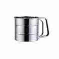 thumbnail image 4 of Birdeem Stainless Steel Mechanical Mesh Sieve Flour Filter Icing Shaker Baking Sugar, 4 of 6