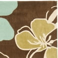 thumbnail image 3 of Safavieh Modern Art 2'6" X 14' Hand Tufted Polyester Rug in Brown, 3 of 3