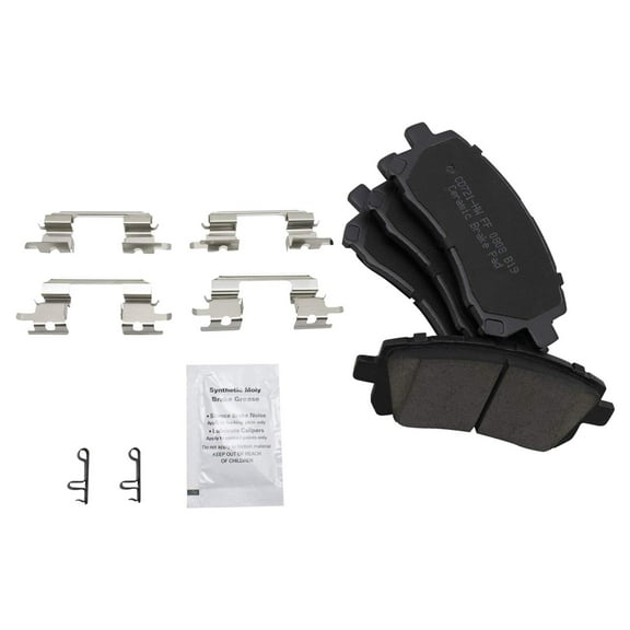 TRQ Front Ceramic Brake Pad Kit for Subaru Impreza Legacy Outback Forester BFA73137