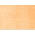 thumbnail image 1 of Ahgly Company Indoor Rectangle Solid Orange Modern Area Rugs, 7' x 9', 1 of 4
