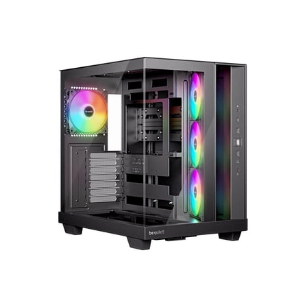 be quiet! Light Base 500 LX Black Light Base 500 LX Black Black ABS / Steel / Tempered Glass ATX / M-ATX / Mini-ATX case