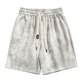 thumbnail image 1 of pstuiky Pantalones cortos de gimnasio, Pantalones cortos de cintura elástica con cordón teñido anudado para hombre, versátiles y de moda para el tiempo libre Pantalones cortos para correr para hombre, 1 of 8
