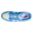 thumbnail image 2 of Men's Nike Dunk Low Retro Coconut Milk/University Blue (DV0833 113) - 10.5, 2 of 5