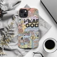 thumbnail image 6 of Fear God Inspirational Phone Case, Faith-Based Religious Collage Design iPhone Cover, Motivational Bible Verse Protective Case for iPhone 17 16 15 14 13 12 11 Pro Plus Mini, 6 of 6