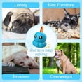 thumbnail image 6 of Dog Toys Clearance,URRU Dog Treat Dispenser Toys,Squeaky Stuffable Dog Chew Toy,Dog Toys for Aggressive Chewers,Interactive Slow Feeder Tough Puzzle Toys Teeth Cleaning,Blue Octopus, 6 of 7