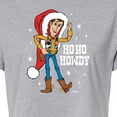 thumbnail image 3 of Toy Story - Woody Ho Ho Howdy - Juniors Cropped Cotton Blend T-Shirt, 3 of 5
