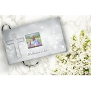 Silver Cross Biodegradable & Eco Friendly Burial or Scattering Urn / Tube
