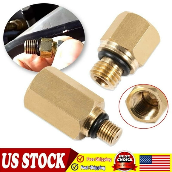 Fuel Rail Adapter Air Test Tool Set FIT For Ford High Pressure Oil System 6.0L