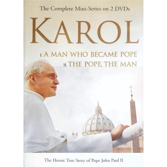 Pre-Owned KAROL, A Man Who Became Pope and The Pope, The Man. Two Complete Mini-Series (6 hrs 25 minutes))