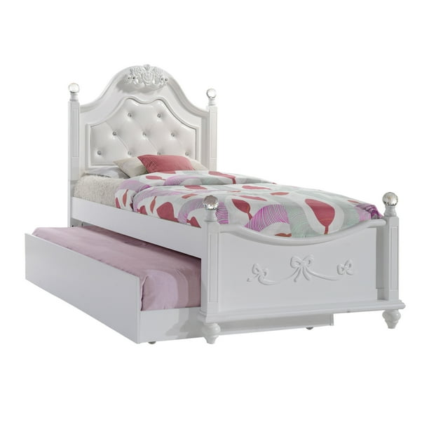 Picket House Furnishings Annie Twin Platform Bed w/ Storage Trundle