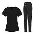 thumbnail image 2 of Conjunto De Uniforme Médico Para Mujer Strade Fareast Limited Ropa De Trabajo Negro S, 2 of 8