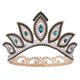 thumbnail image 1 of Tiara y Corona Nupcial Adepaton Magic Eye Collection Boda Reina Cumpleaños Princesa Bola Cósmica Brillante, 1 of 5