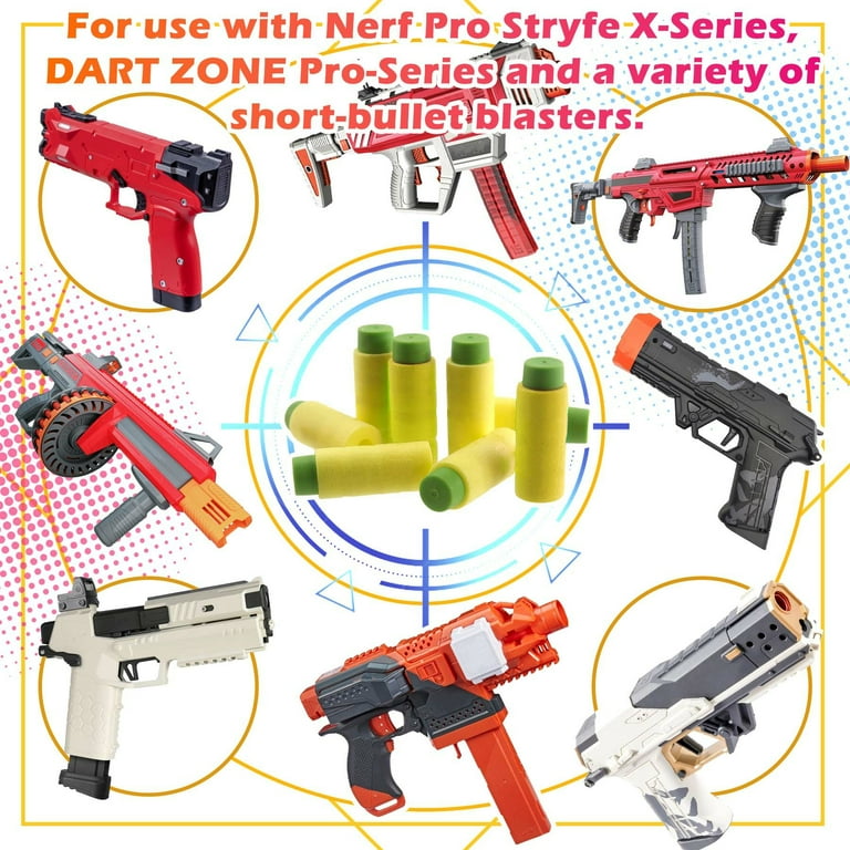 EKIND Foam Soft Darts, 50 Rounds of Highly Accurate Bamboo Half