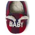 thumbnail image 6 of Dearfoams Cozy Comfort Baby Bear Plaid Closed Back Slippers, 6 of 8