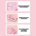 thumbnail image 4 of Fesfesfes Keychain Toy Piano Mini Transformable Electronic Design for Children Music Play Gift Family Friend Holiday Present Activity, 4 of 5