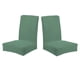 thumbnail image 1 of Matsuzay 2 piezas de fundas para sillas divididas de grano de maíz, funda protectora sólida resistente al desgaste, Protector exterior, elementos Decoración del hogar ejercito verde Matsuzay HA012477-02, 1 of 6
