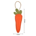 thumbnail image 5 of Naierhg Happy Easter Bunny Hanging Decoration Mini Cute Colorful Nonwoven Fabric Rabbit Carrot Festival Ornament Pendant Holiday Gifts Green, 5 of 8