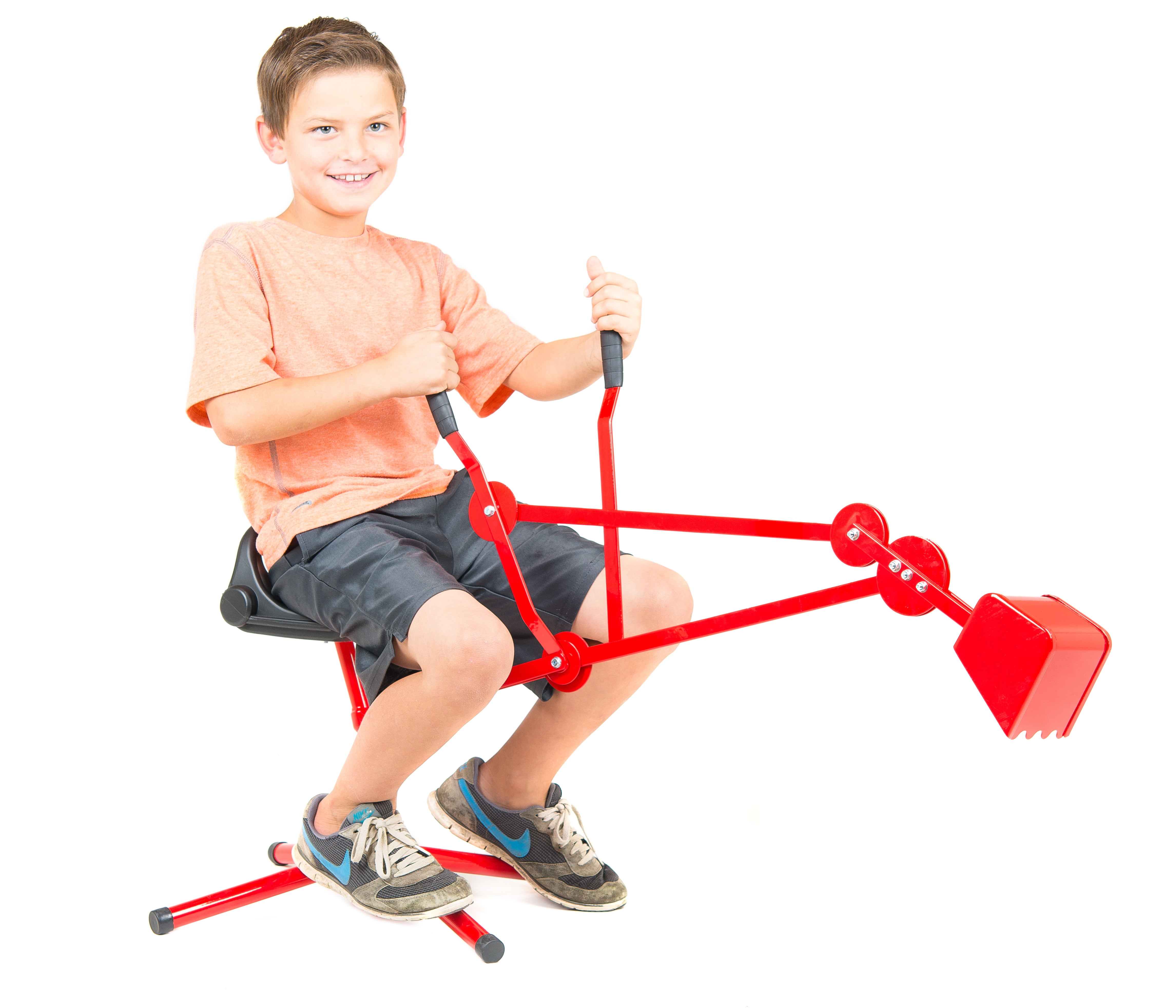 sand digger toy backhoe
