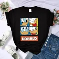 thumbnail image 2 of Camiseta de algodón de verano para niños, bonita camiseta con estampado de Mickey Y2k, gorro de Minnie Mouse, ropa de moda para niño y niña, camisetas Kawaii Disney para bebé, 2 of 5