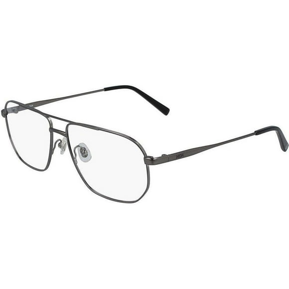 MCM MCM 2137 1 Men's Full Rim Black Aviator Metal Frame Eyeglasses