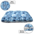 thumbnail image 3 of Seashells Pet Bed, Nautical Underwater Universe Design of All Creatures Scallop Motif Illustration, Resistant Pad for Dogs and Cats Cushion with Removable Cover, 24" x 39", Blue White, by Ambesonne, 3 of 4