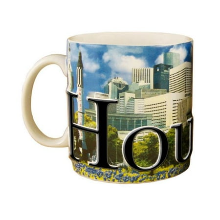 - Americaware SMHOU01 Houston 18 oz Full Color Relief Mug