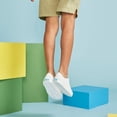 thumbnail image 4 of Native Jefferson Shell White/Shell White Adult Shoes size Women 10/Men 8, 4 of 5