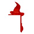 thumbnail image 1 of Halloween Door Corner Sign Ornament Halloween Sign Acrylic Home Door Corner Decoration, 1 of 4