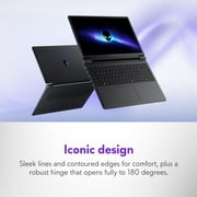 Alienware 15.3 WUXGA 165Hz Gaming Laptop, AMD Ryzen 5 220, NVIDIA GeForce RTX 4050 GDDR6, 16GB DDR5, 512GB SSD, Black, DA15265