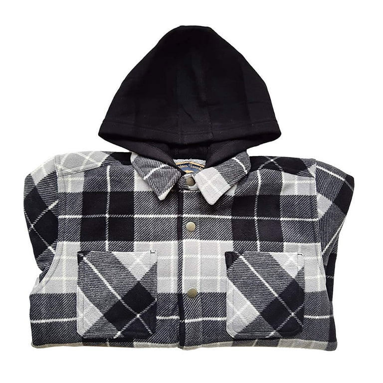 Freedom foundry flannel jacket with hood hotsell