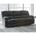 thumbnail image 3 of Signature Design by Ashley Draycoll Power Reclining Sofa in Slate, 3 of 11