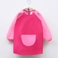 thumbnail image 3 of Tiijoy Art Apron for Kids Waterproof Painting Apron Front Pocket Art Smock, Sizes 5-7, 3 of 4