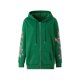 thumbnail image 1 of VISgogo Abrigo de sudaderas de otoño para mujer, estampado de dibujos animados de manga larga con cremallera Sudaderas con capucha Jersey deportivo Abrigo suelto VISgogo  moda, 1 of 9