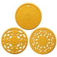 thumbnail image 1 of Boovnll Kitchen Gadgets, Non-Slip Carved Potholders Kitchen Heat Protection Pad for Countertop Set of 3, Home and Kitchen, Kitchen, Kitchen Tools, 1 of 4