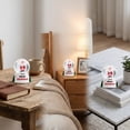 thumbnail image 3 of Fmbmuo Christmas Snow With Light Resin Glass Snowball Ornament Light Up Holiday Desktop Decor Xmas Gift For Kids Home Tabletop Decoration, 3 of 7