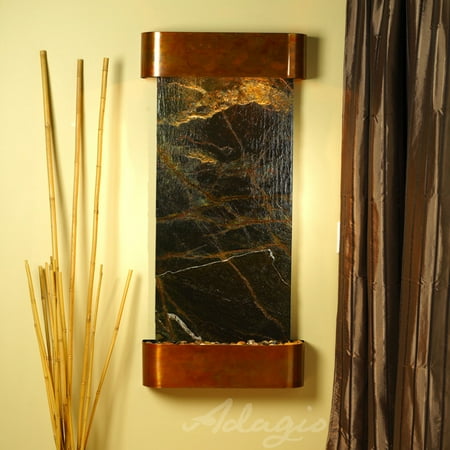 Cascade Springs Fountain - Rustic Copper - Rounded Edges - Choose Options