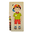 thumbnail image 1 of Juego de mesa rompecabezas cuerpo humano de madera 5 capas: ¡Aprende jugando!. niño y niña, 1 of 8