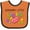Orange and Black, variant on Inktastic Grandma's Little Jellybean Cute Easter Candy Boys or Girls Baby Bib