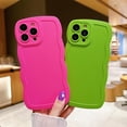 thumbnail image 6 of Compatible with iPhone 14 Pro Case 6.1" 2022, Cute Kawaii Curly Wave Frame Shape Soft Silicone Shockproof Protective Phone Cover for Women Girls, Green, 6 of 16