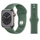 thumbnail image 1 of Correa de silicona para Apple Watch, pulsera de 44mm, 45mm, 49mm, 41mm, 40mm, 42mm, 38mm, 49mm, iwatch series Ultra 7 se 3 4 5 6 8, 1 of 4