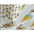 thumbnail image 4 of Ambesonne Ice Cream Quilted Bedspread Set 3 Pcs, Colorful Yummy, King Size, Multicolor, 4 of 5