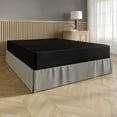 thumbnail image 3 of CraftPorch  Upholstered Linen Metal Box Spring Black - Queen, 3 of 5