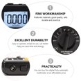 Electric Instrument Current Watt Milisten Digital Multimeter 1Pc Electronic Measuring Instrument ...