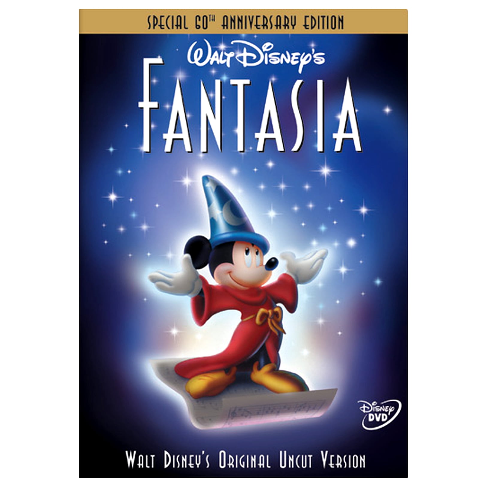 Disney, Fantasia, DVD, G rating, Color, Closed Captioned - Walmart.com