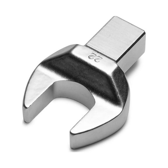 Capri Tools 22 mm Open End Interchangeable Torque Wrench Head, Metric, 14 mm x 18 mm Drive