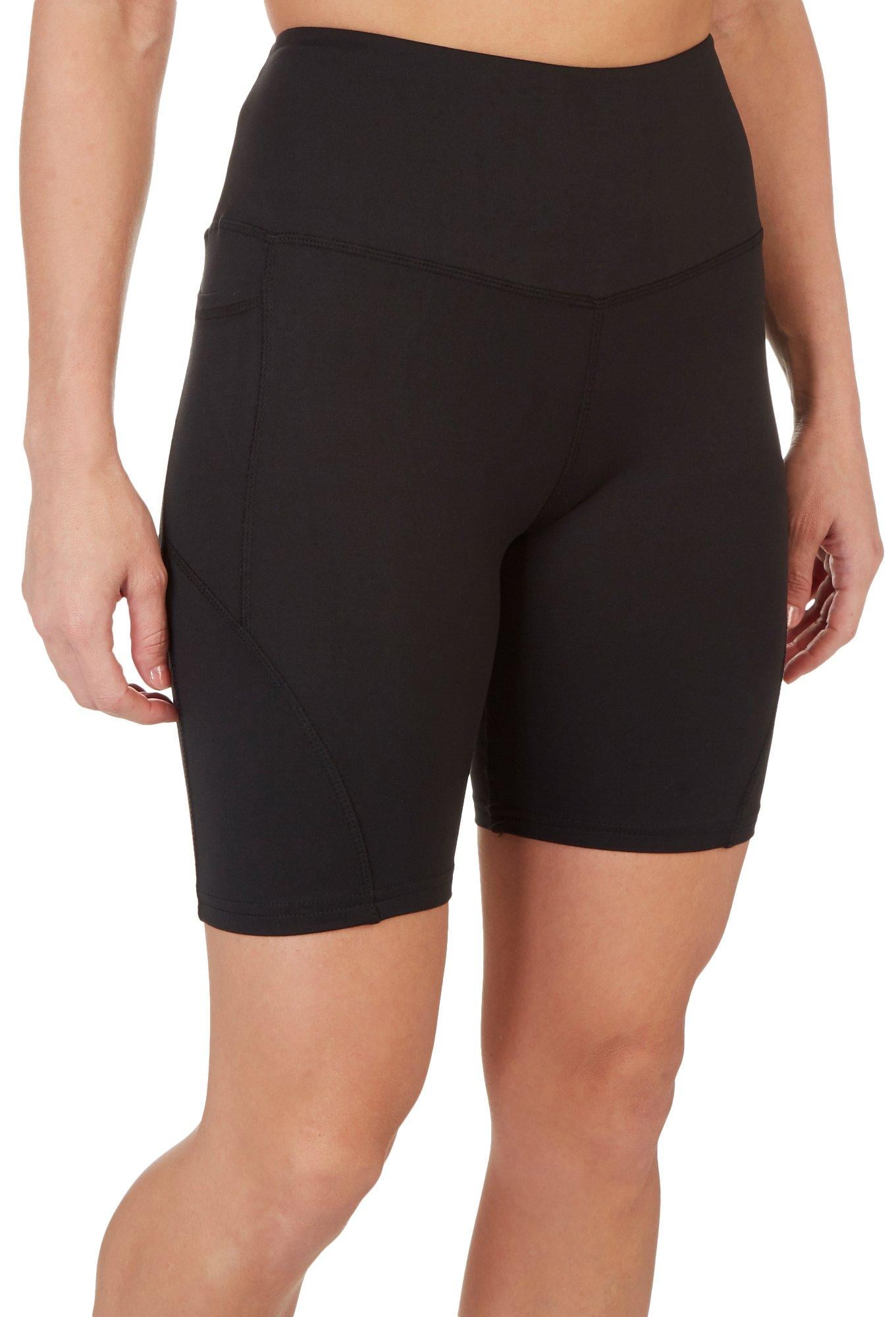 High Waisted Bike Shorts X-Large Black 