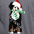 thumbnail image 3 of CafePress - Christmas Bernese Mt Holiday Dog T Shirt - Mens Tri-blend T-Shirt, 3 of 4
